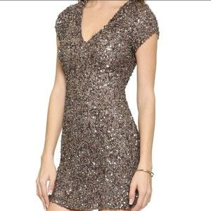 Parker Cluster Sequin Dress